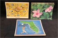 70 Florida Post Cards Baseball, Shells, & Flowers