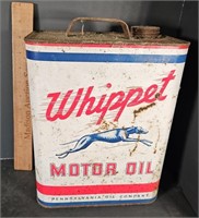 Whippet Motor Oil Tin