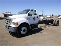 2004 Ford F650 S/A Cab & Chassis