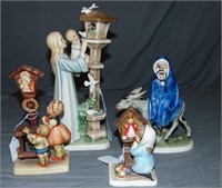 Hummel Figurines. Lot of 4.