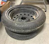 Unirdyal Hideaway tire T-135/70D16 & GoodYear