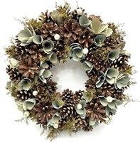 Christmas Wreath Natural Material  Home Decor