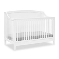 Delta Campbell 6-in-1 Crib - Bianca White