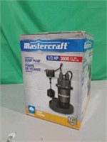 Open Box Mastercraft 1/3-HP Thermoplastic Electric