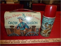 Roy Rogers Original Vintage Chow Wagon Lunch Box