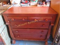 antique dresser dovetail drawers