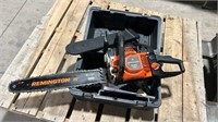 Remington Outlaw 20" Chainsaw with Case. Loose &