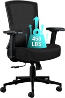 $144  Blue Whale Big & Tall Chair 450lbs  Black