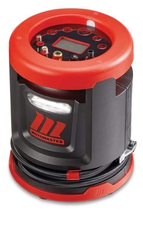 New MotoMaster 12 V Mighty Quiet Air Compressor /