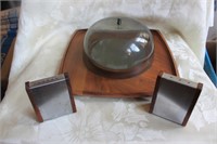 MCM CHEESE PLATE, S/P SHAKERS, SMALL TRAYS