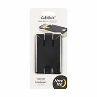 4pk Nite Ize - CashBack Phone Wallet - Black