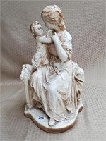 CO Products Mother & Child Ceramic Sculpture