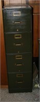 Metal File Cabinet 4 Drawer 15x52x25