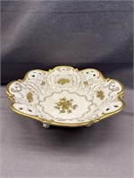 German Porcelain Reticulated Bowl 11 inches