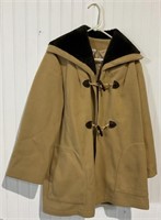 Wool Lined Coat Size 16 1/2
