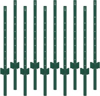 $47  Toriexon 10pk 3ft Heavy Duty Metal Fence Post