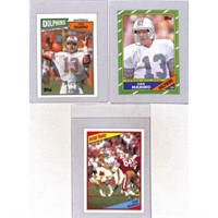 Three Dan Marino Cards With Rookie