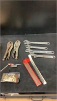 Crescent Wrenches, Vise Grips,  Files, Etc