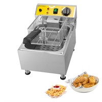 Perossia Electric Deep Fryer Stainless Steel with