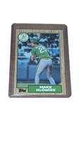 1987 Topps Mark McGuire #366 RC