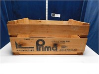 WOODEN FRUIT CRATE