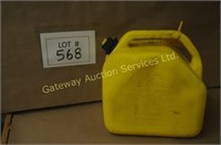 Yellow 25L Gas Can