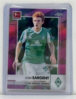 JOSH SARGENT TOPPS CHROME SOCKER CARD #23 68/75