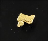 NATURAL ALASKAN YELLOW GOLD NUGGET 0.20 GRAMS
