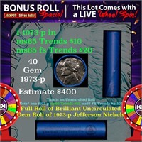 1-5 FREE BU Nickel rolls with win of this 1973-p S