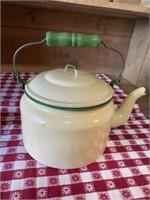 Enamelware kettle