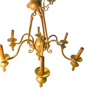 Chandelier or used as hanging candle holder