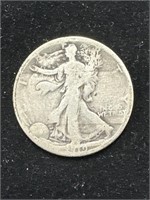 Silver 1919-S Walking Liberty Half Dollar