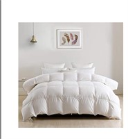 DWR Luxury King Goose Feathers Down Comforter