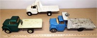 (3) Ertl Pressed Steel Toy Trucks