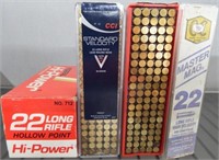 (700) Rounds .22LR Mixed Brands Ammunition