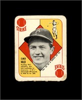 1951 Red Backs Topps #28 Elmer Valo VG to VG-EX+