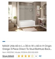 Utile Tub Wall Set  (HW)