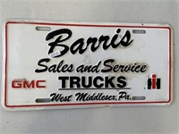 Barris Truck License