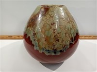 Earth Rain Drop Vase Drip Glaze Vase