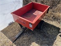 ATV / Lawn Tractor Dump Cart - Tow Behind