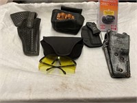 Leather holster and accessories