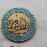 Military Veteran Coin