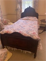 Early 20th C. Pair of Twin Beds