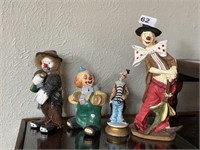 PORCELAIN CLOWNS