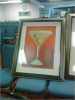 Large Martini print