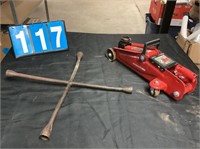 4 Way Lug Wrench and 2 Ton Jack