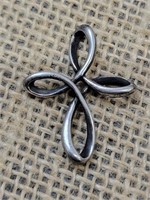 Sterling Silver Celtic Infinity Cross