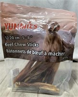 Yummies Beef Chew Sticks *open Bag