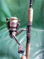 ZEBCO SHOCK ROD AND REEL