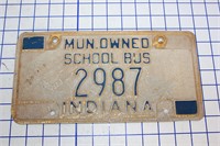 VINTAGE LICENSE PLATE